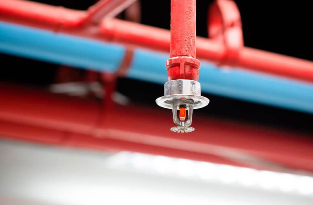 Red de rociadores contra incendio